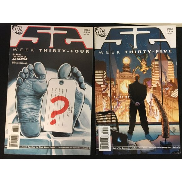 52 Comic Book by DC Comics Lot of 12 circa. 2007 - Picture 4 of 11